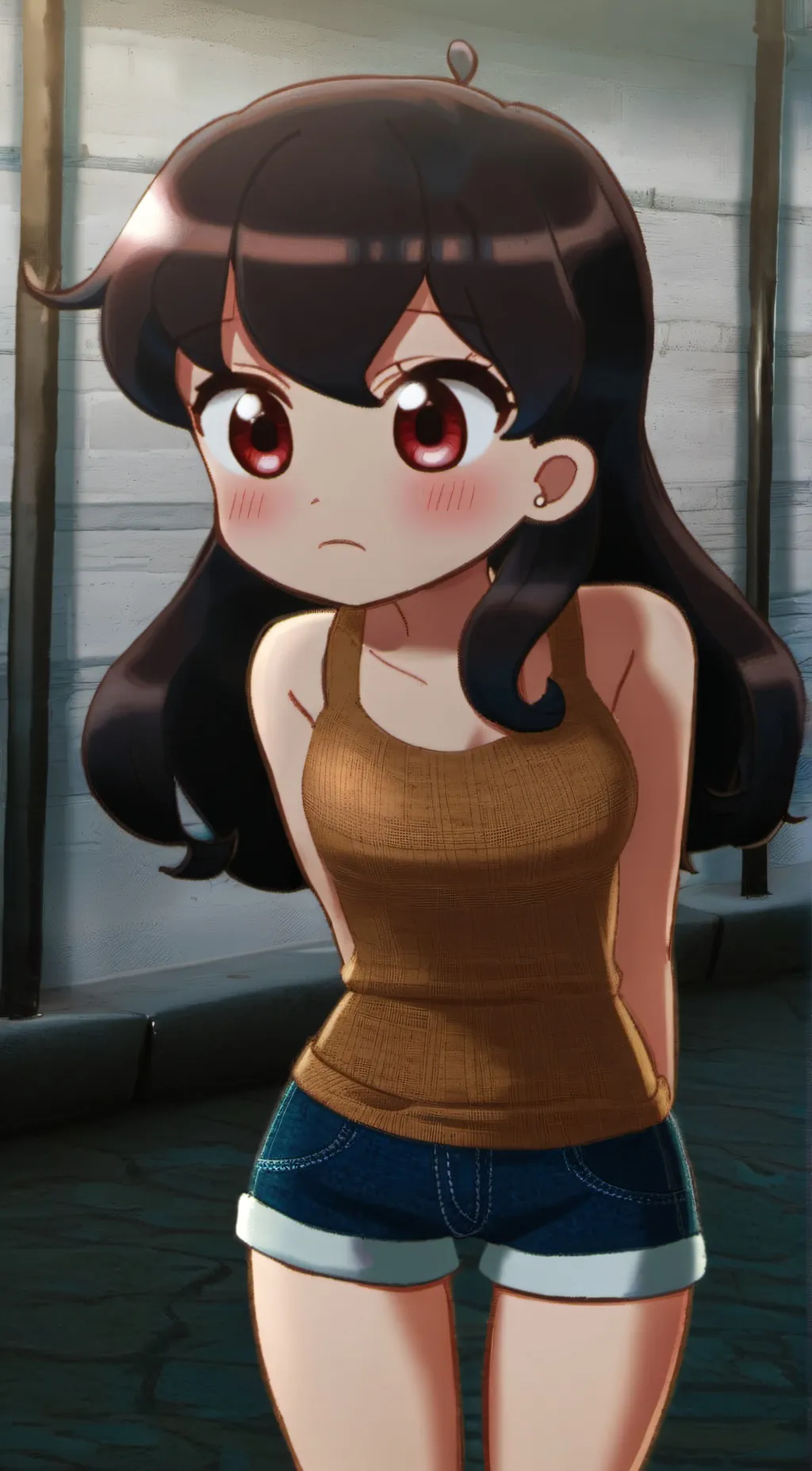 ai character: Komi-San background