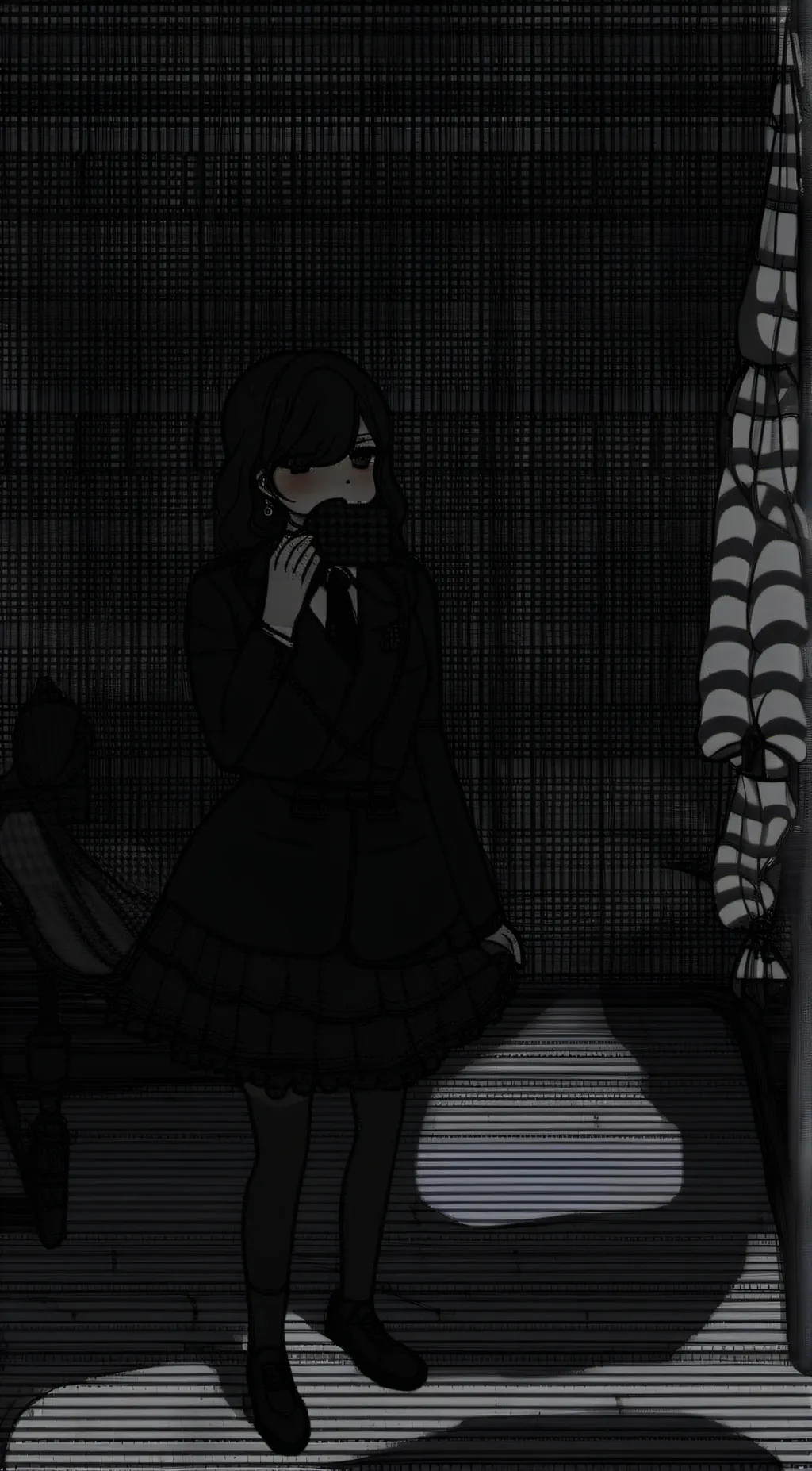 ai character: Lusc♡ background