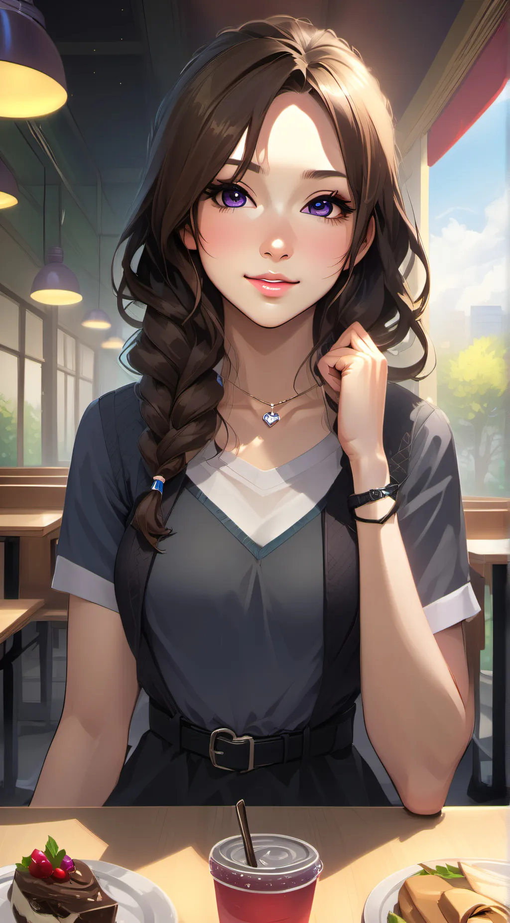 ai character: Omega background