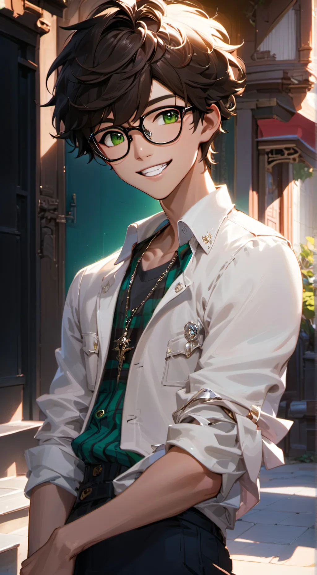 ai character: Huan ⭐️🌟✨ background