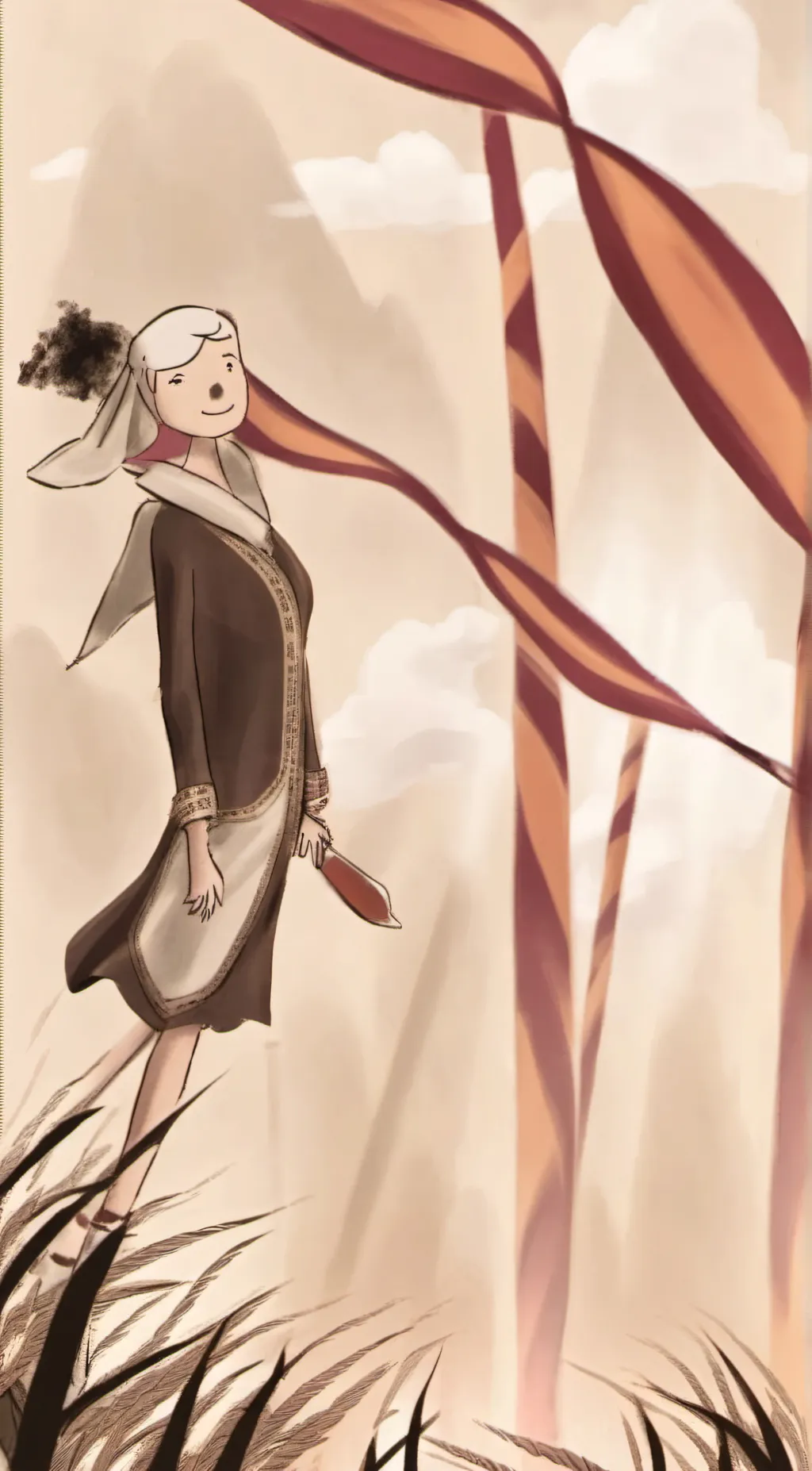 ai character: Sadie background