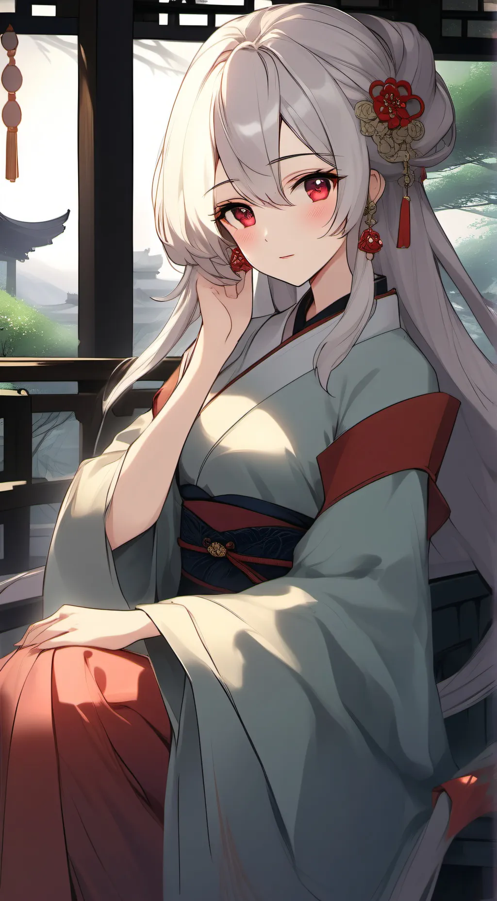 ai character: Xiao Yué background