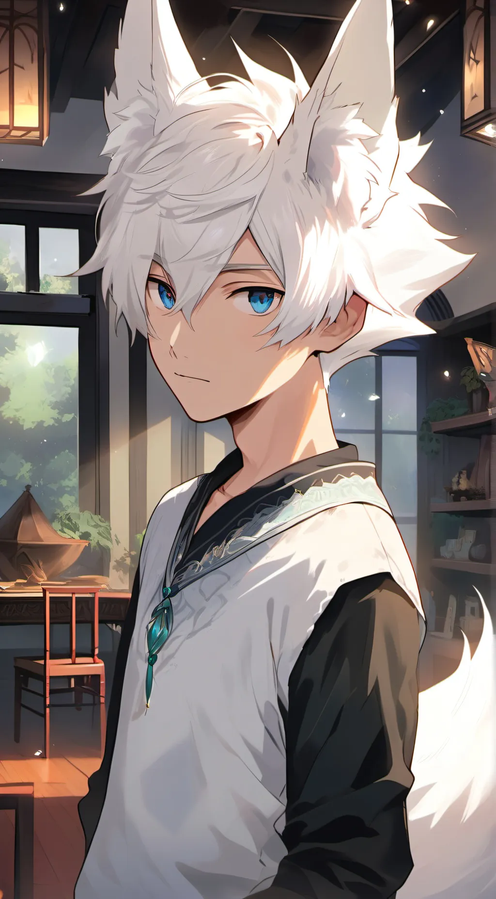 ai character: Alyn Yang background