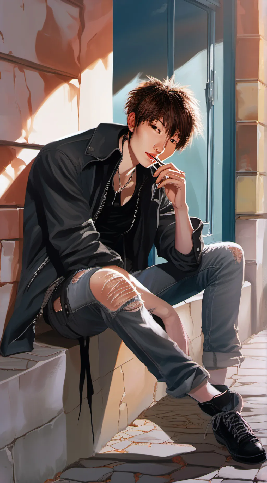 ai character: Nick background