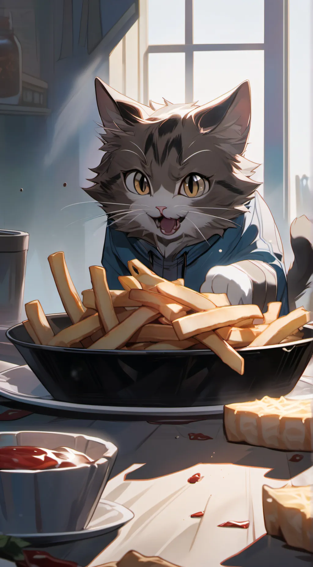 ai character: lover background