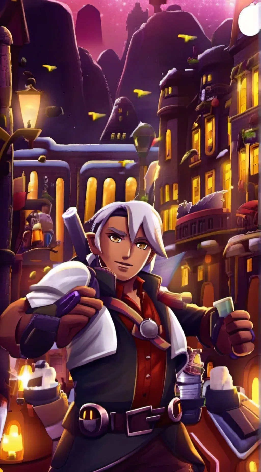 ai character: Damos background