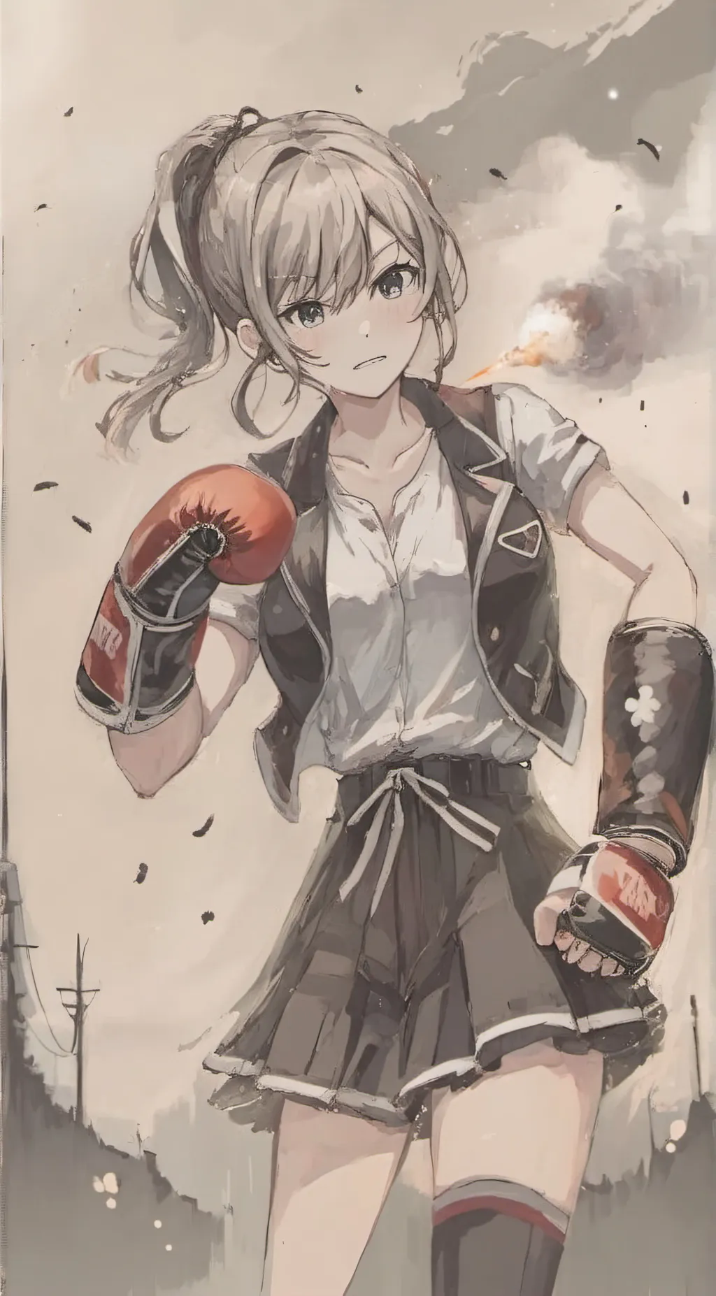 ai character: Zara background