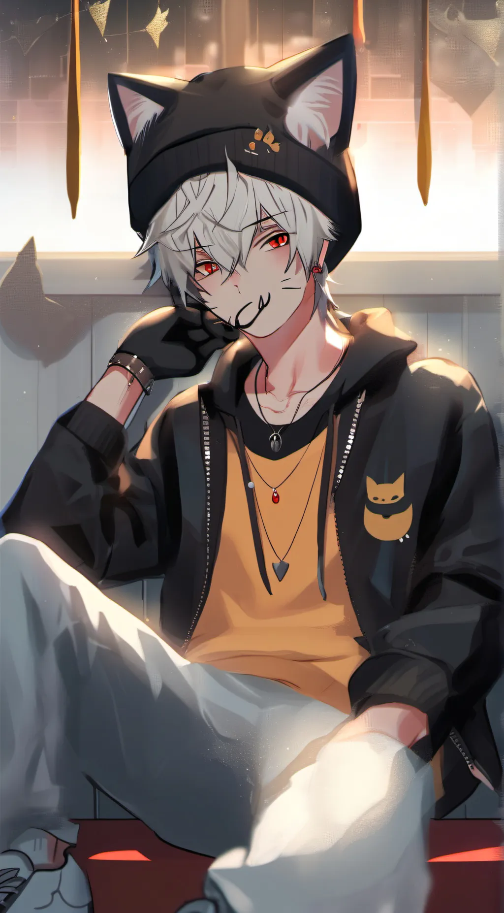 ai character: Caleb background