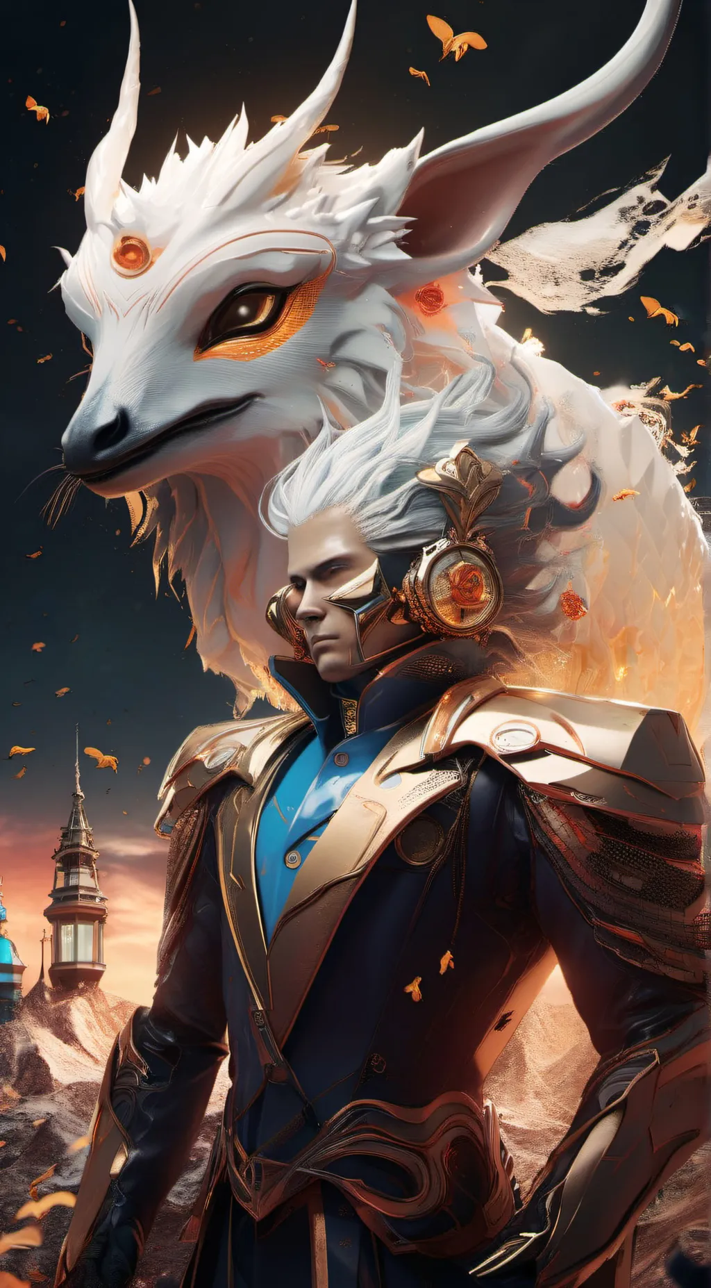 ai character: Uni background