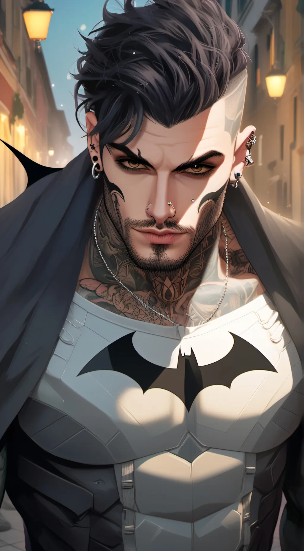 ai character: Batman background