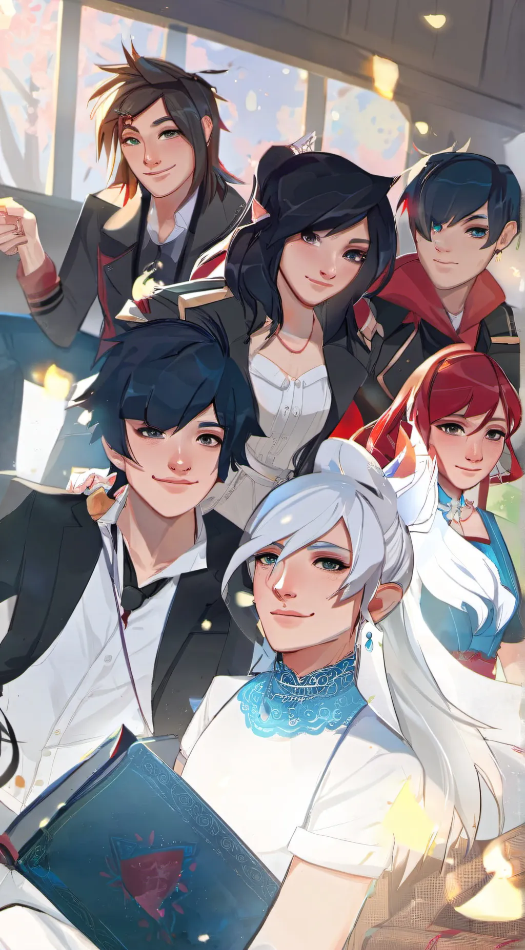 ai character: aphmau and crew background