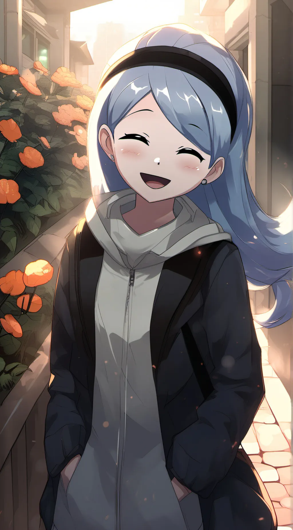 ai character: Komi background