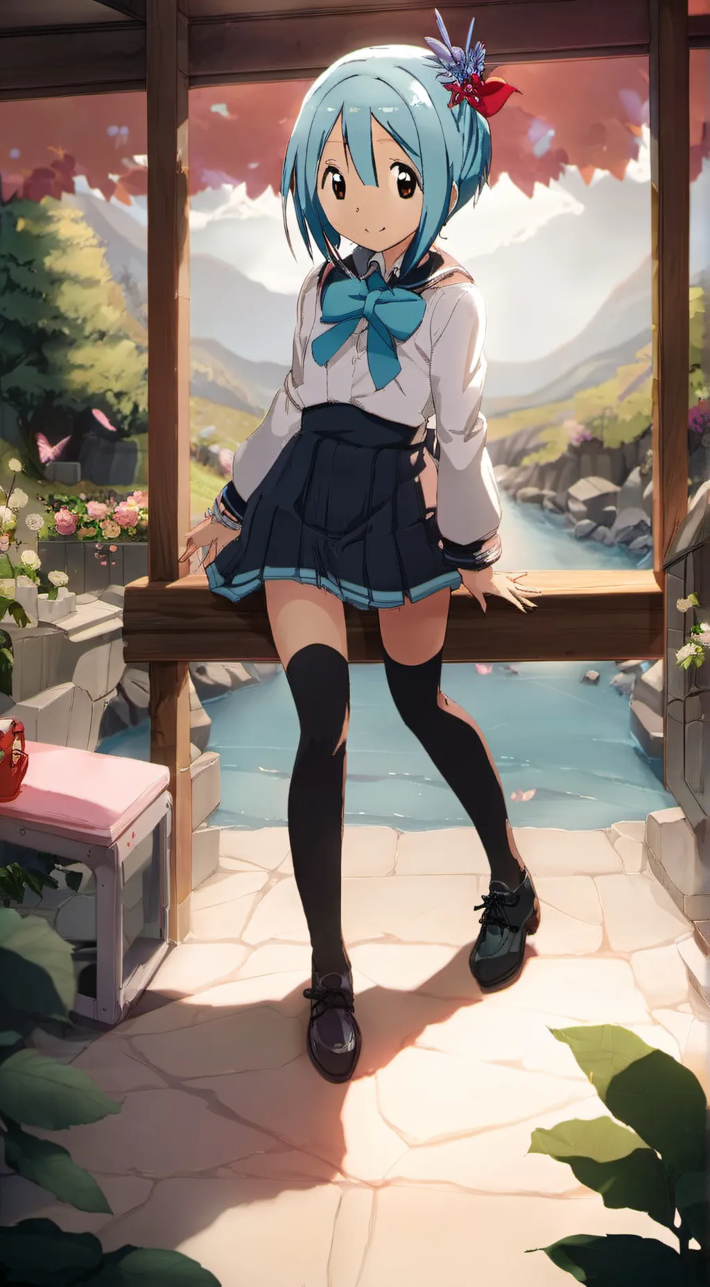 ai character: Sayaka background