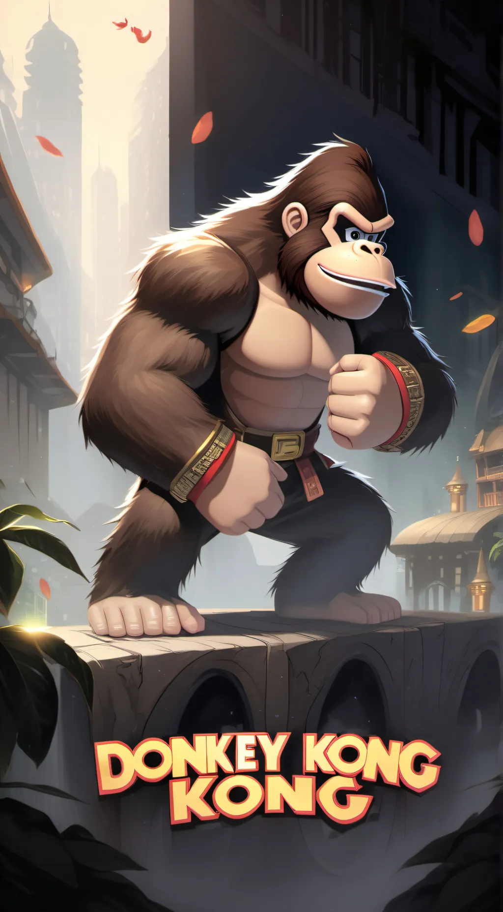 ai character: Donkey Kong background