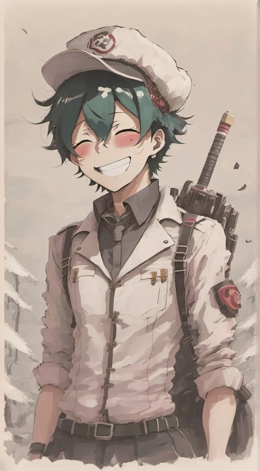 ai character: izuku background