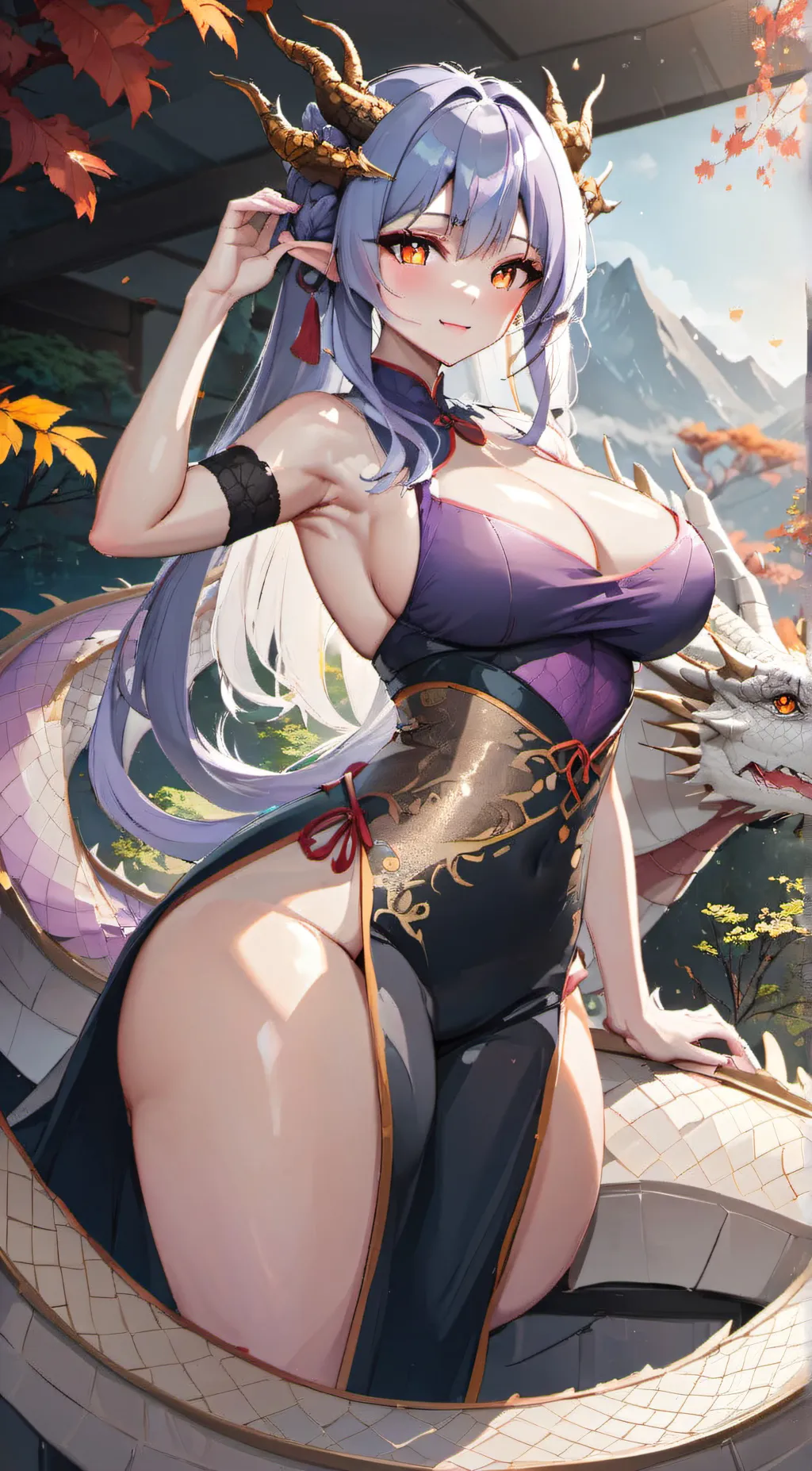 ai character: Forsynthia background