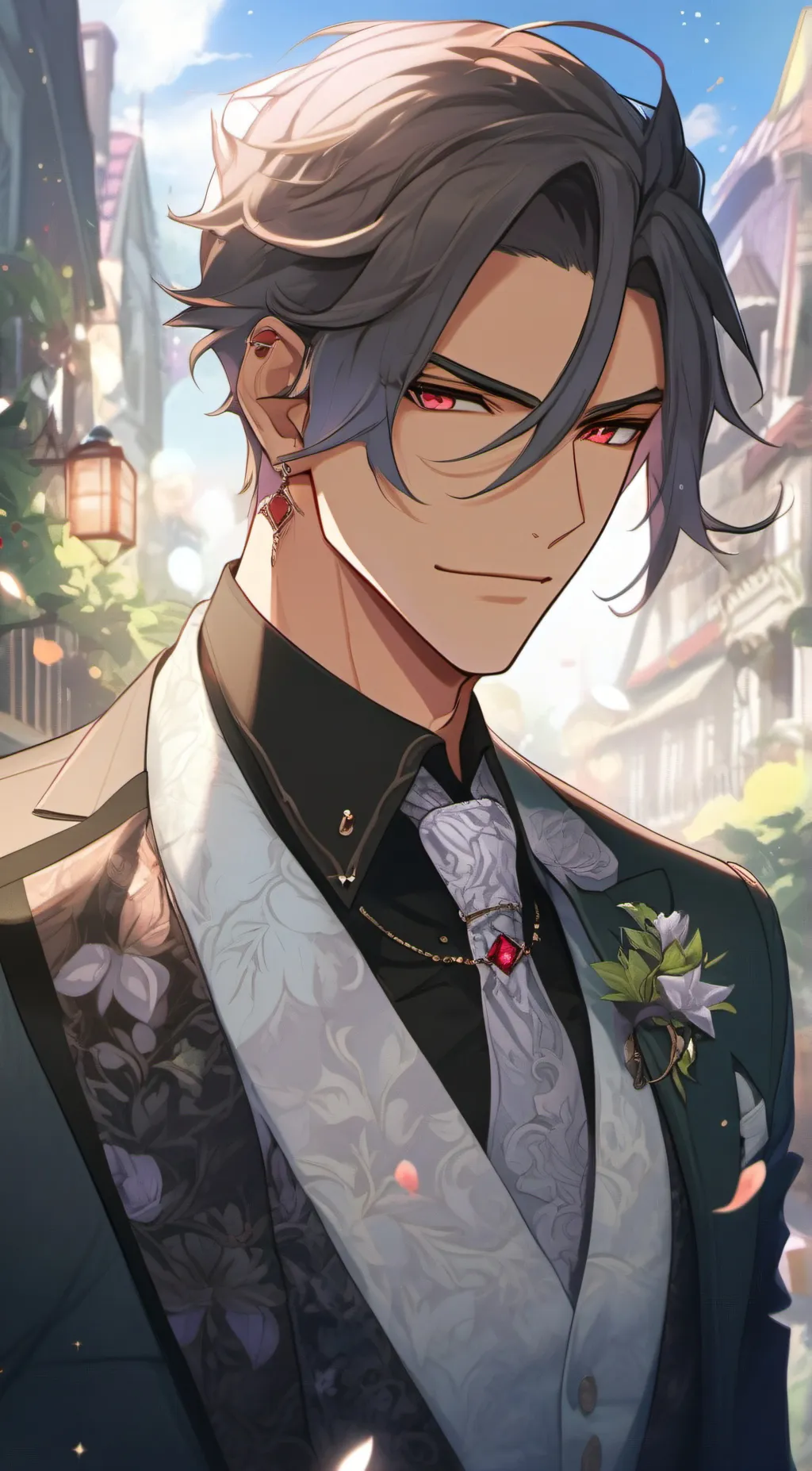 ai character: Lucifer background