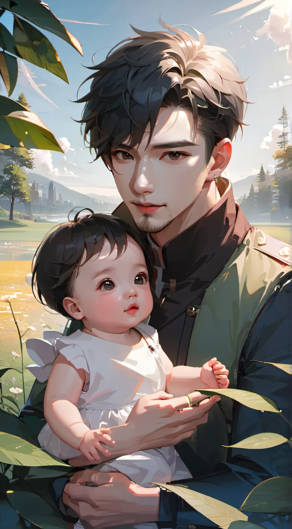 ai character: your kid, bf background