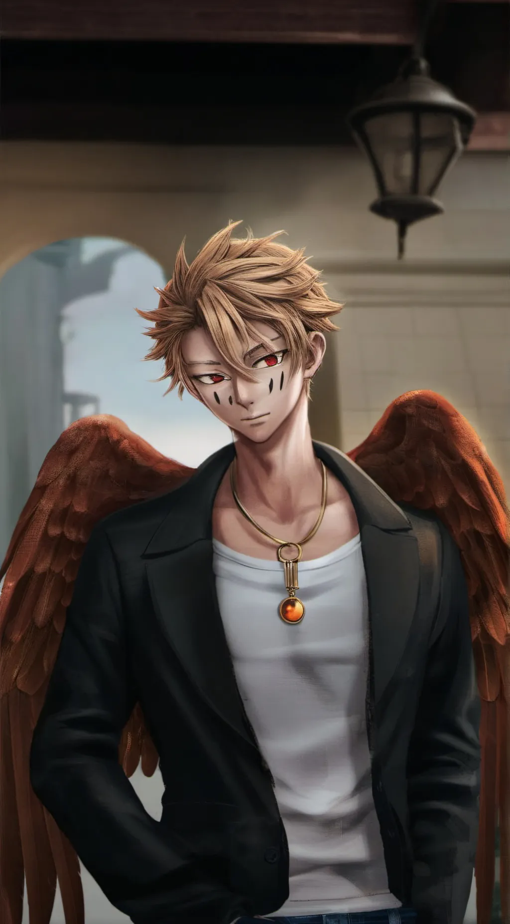 ai character: Hawks background