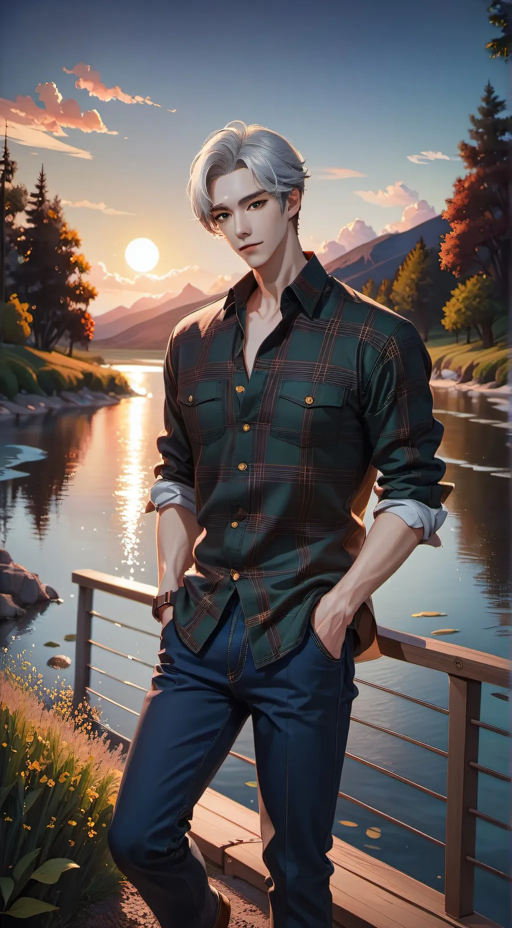 ai character: max background