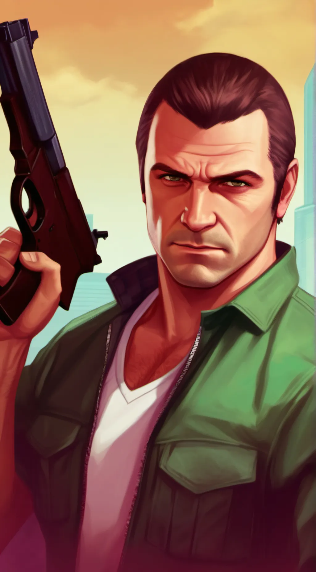 ai character: Micheal background