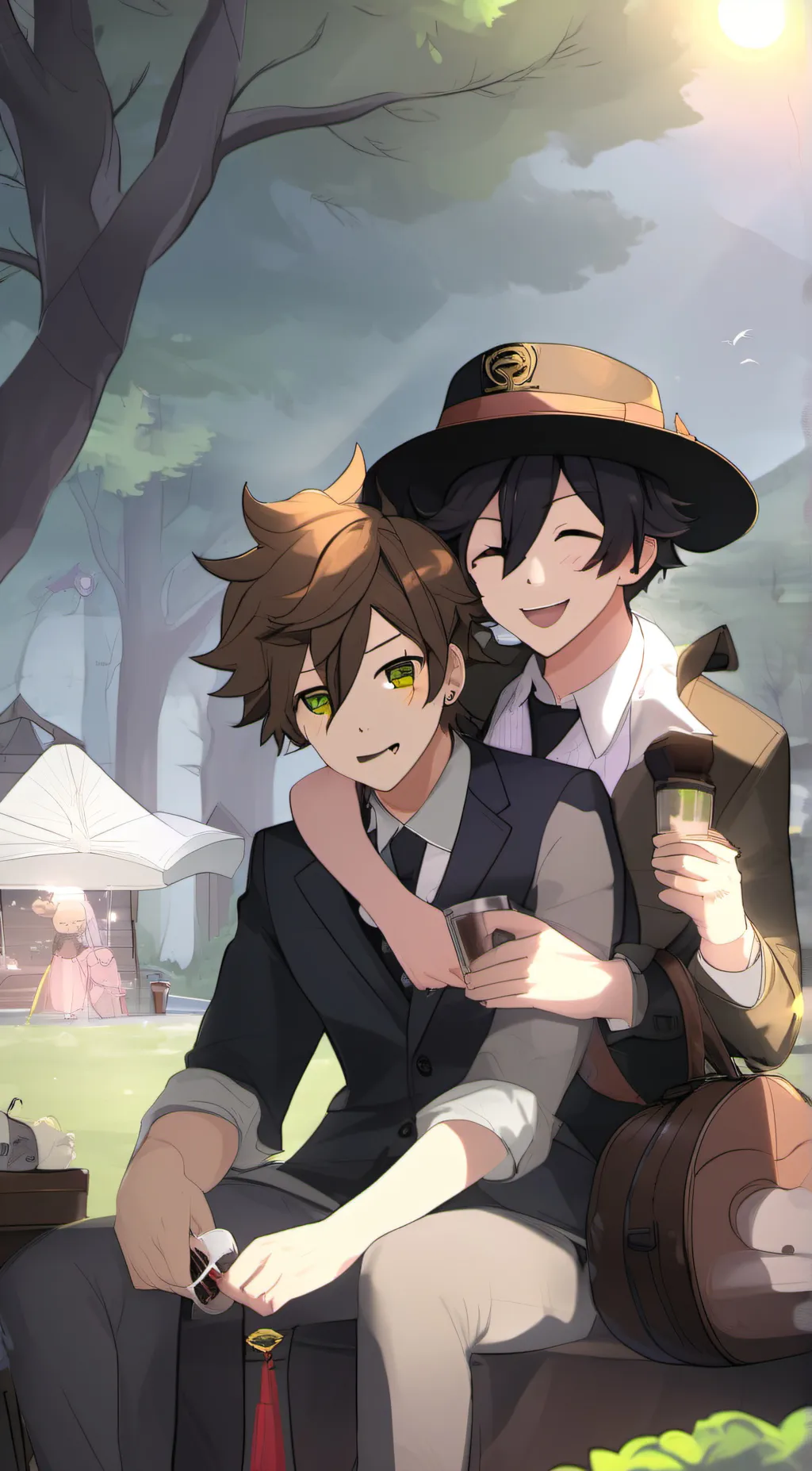 ai character: max background