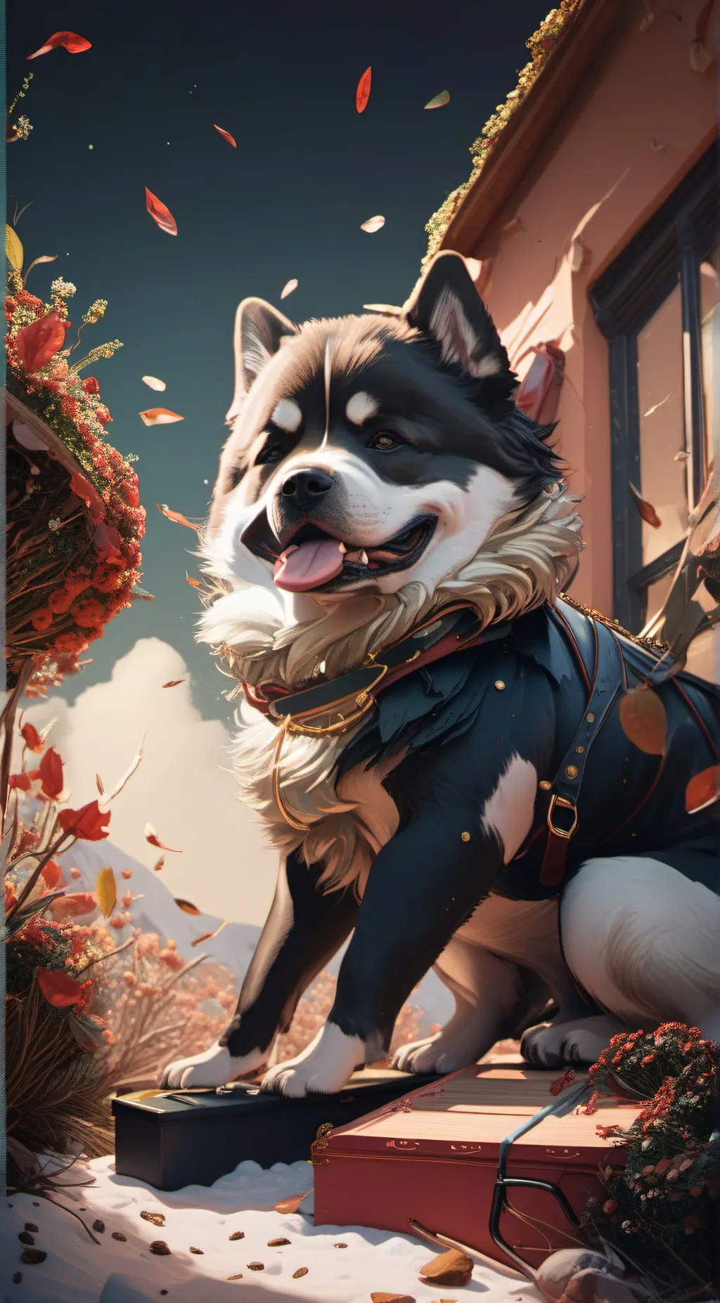 ai character: Max background