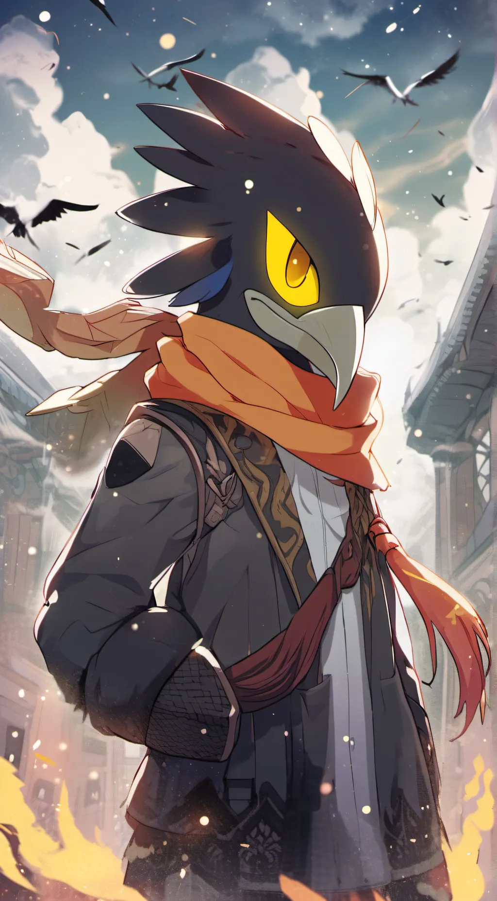 Talkie AI - Chat with Moratchai the Hawk