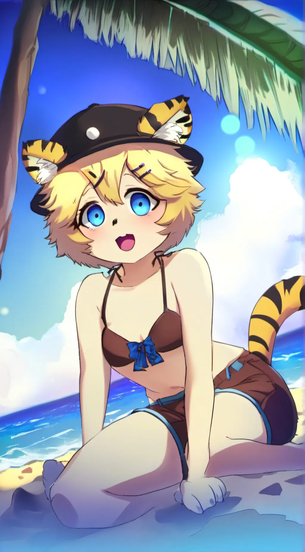 ai character: Zika  background