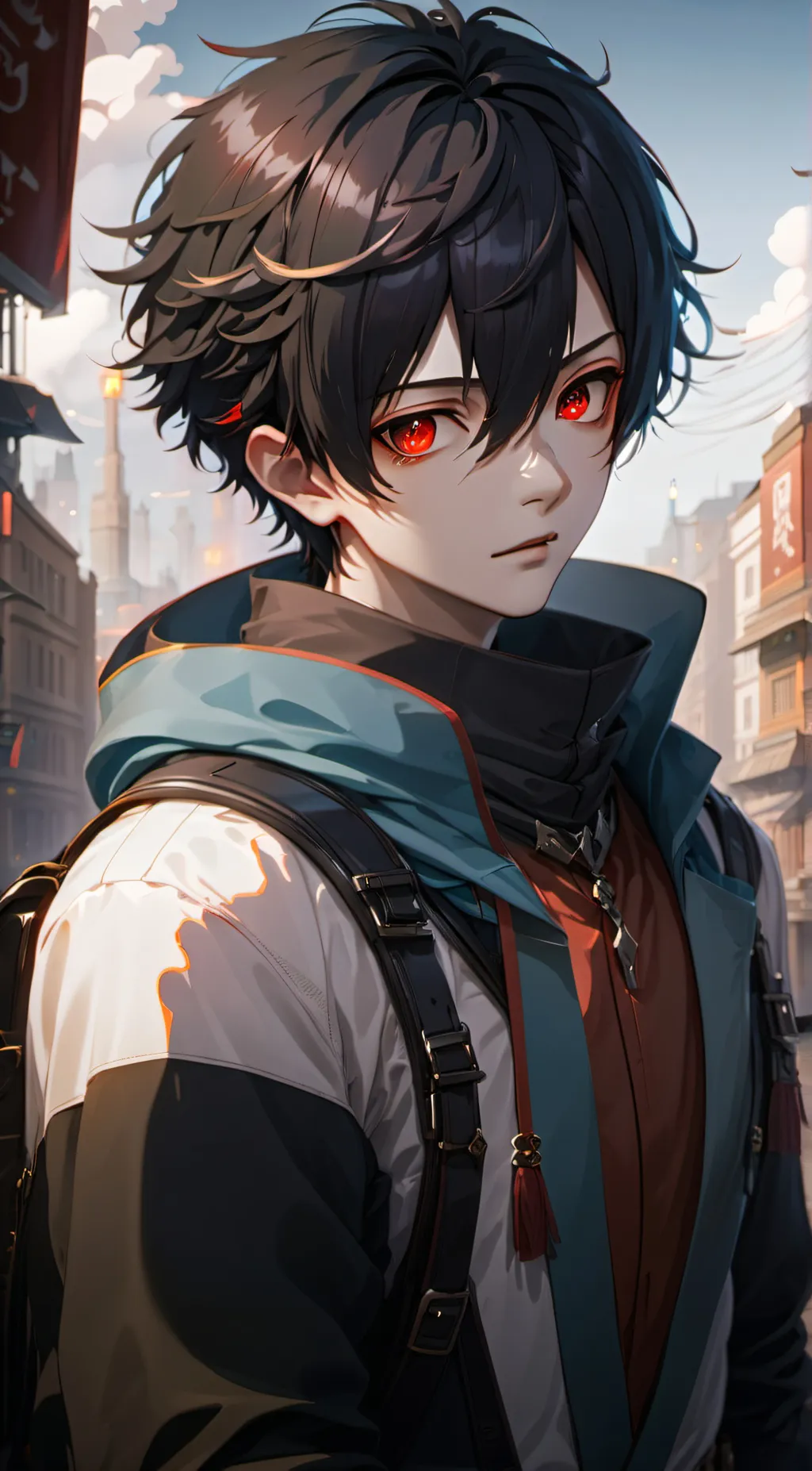 ai character: Aaron background