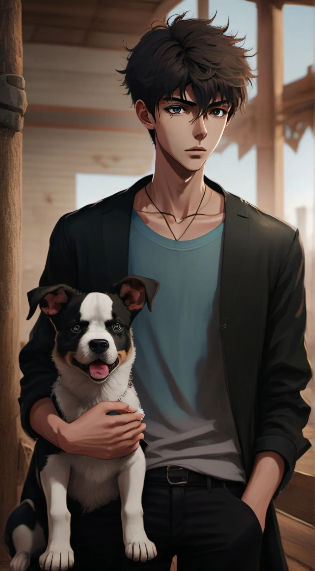 ai character: Noah background