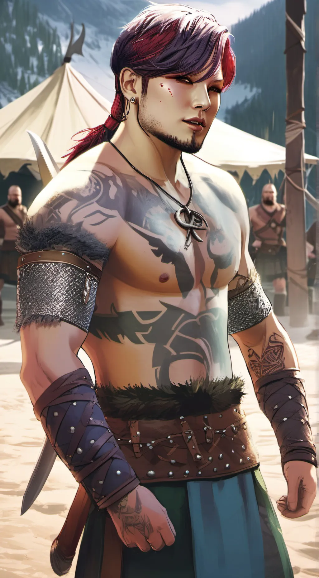 ai character: Kai background