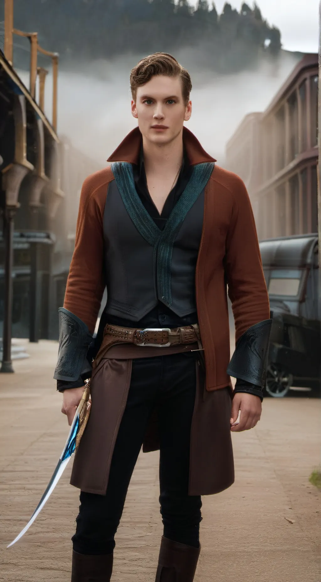 ai character: Jace McArthur  background