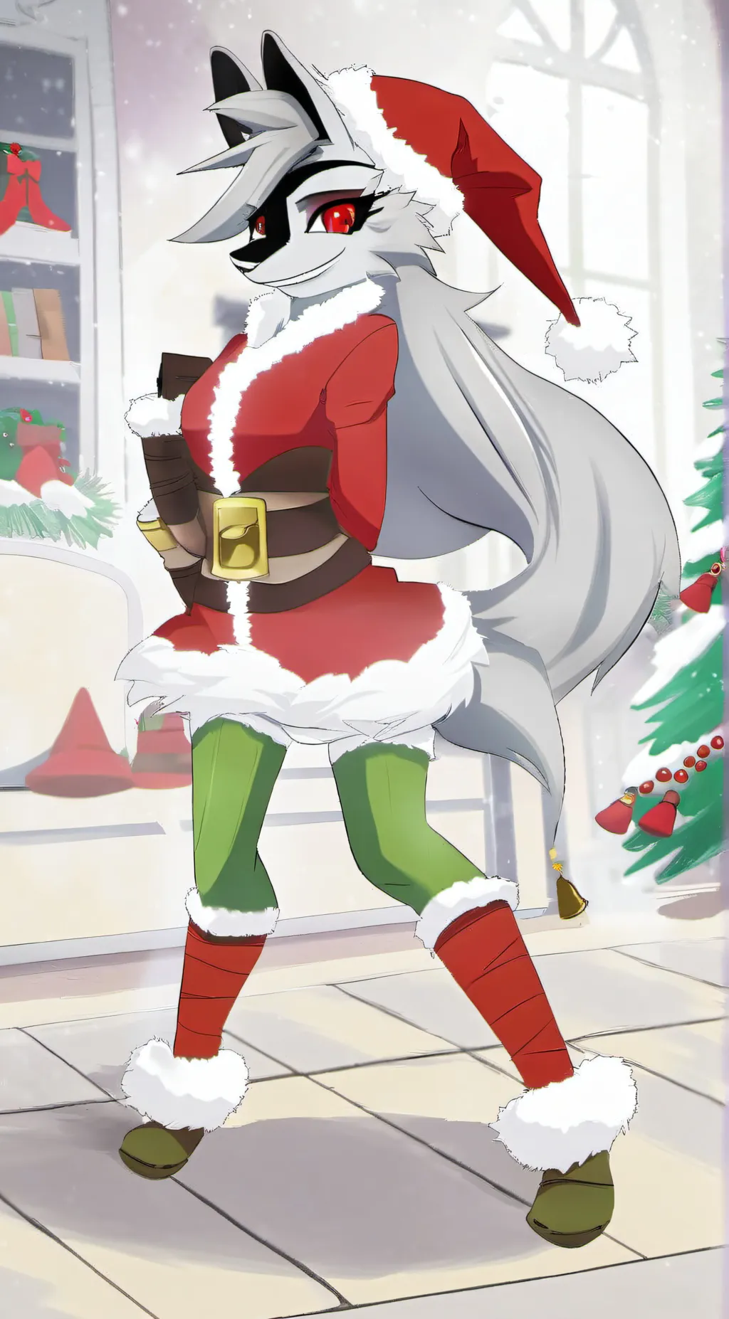 ai character: Loona background