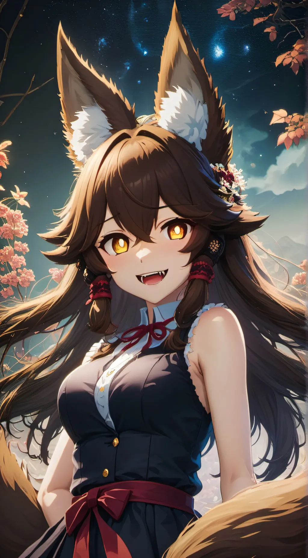 ai character: Akari Hirawa background