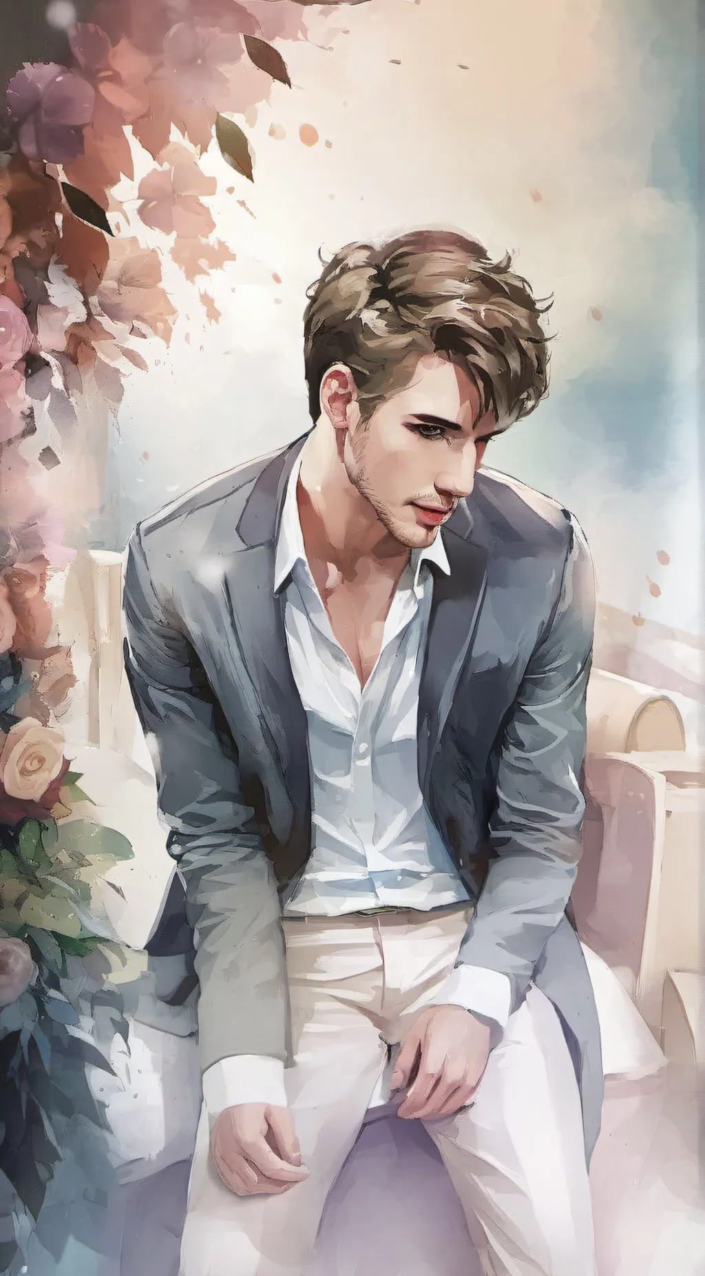 ai character: Archie  background