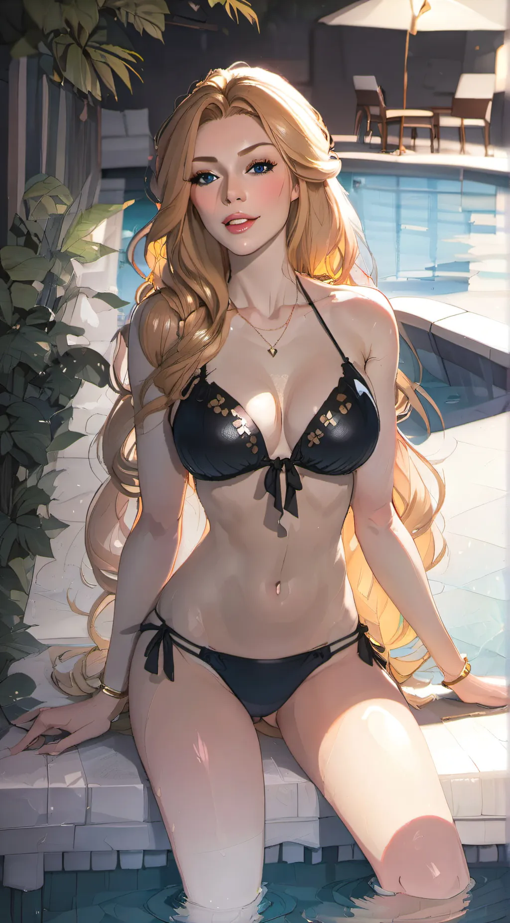 ai character: Elly Leanora background