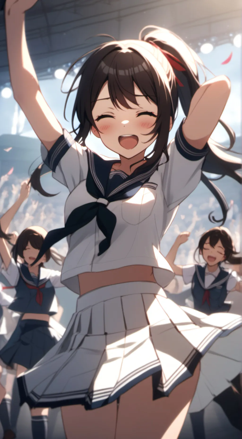 ai character: Luna  background