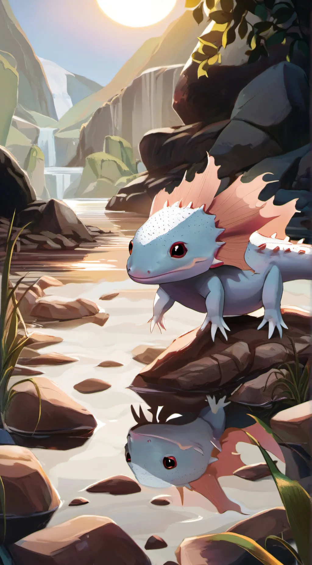 ai character: talk with my axol background