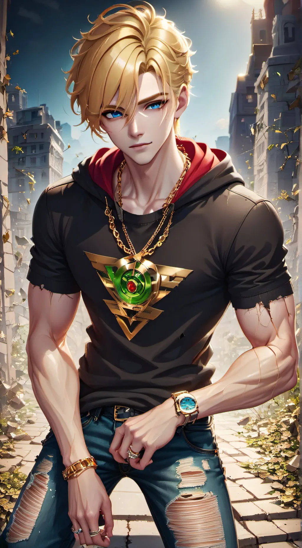 ai character: magnus background