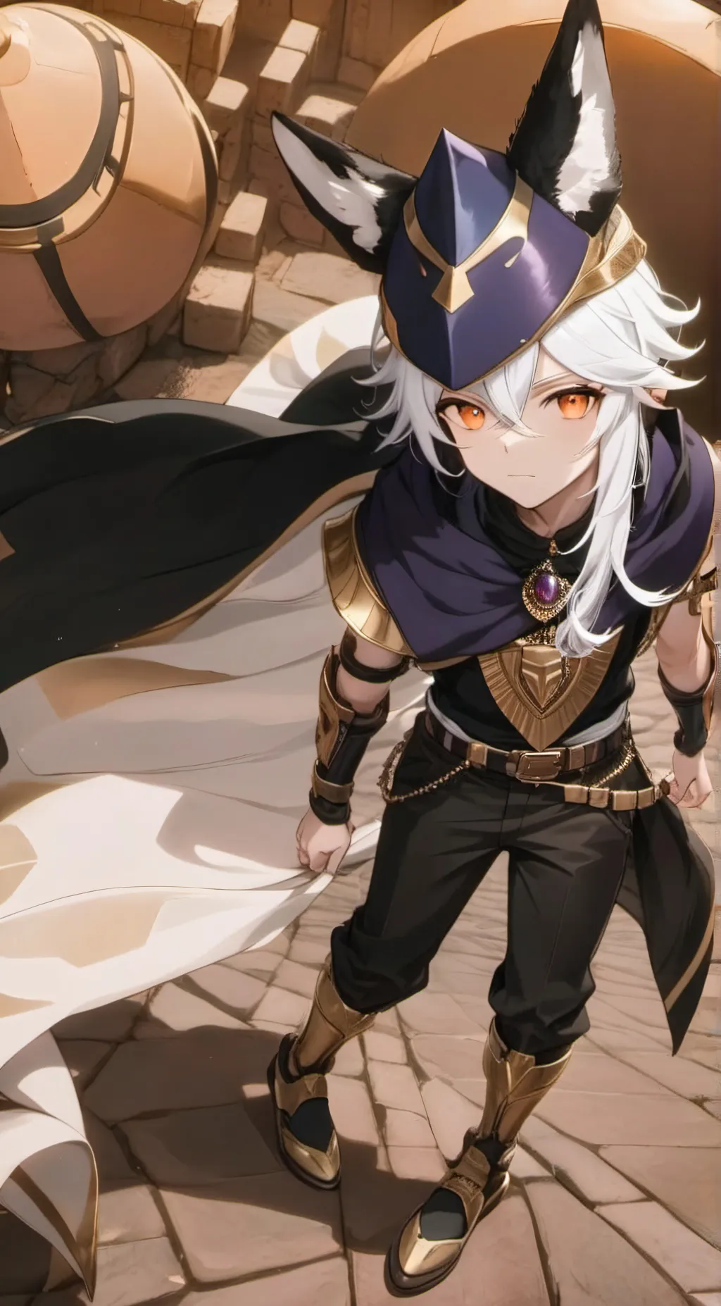 ai character: Cyno background