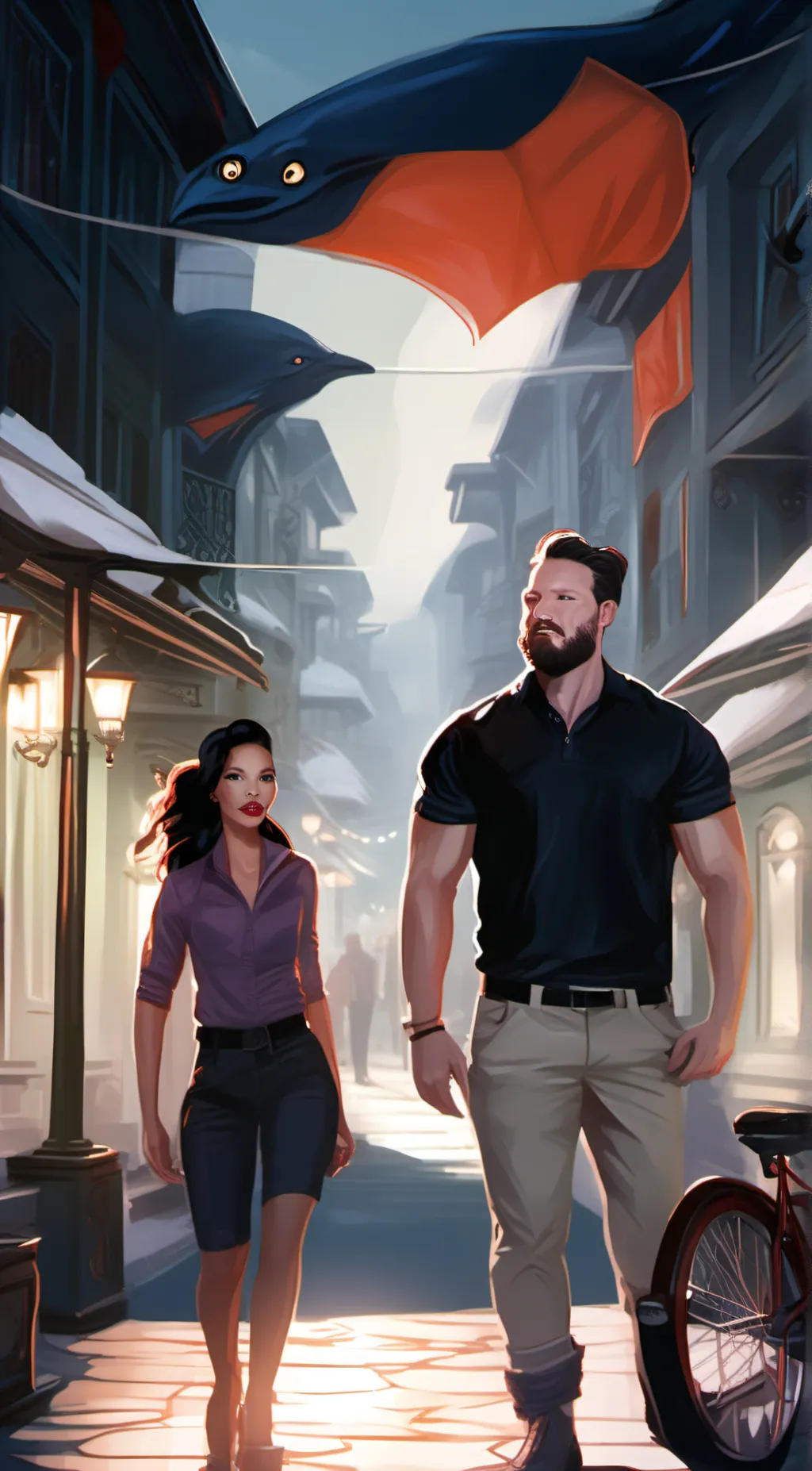 ai character: ree background