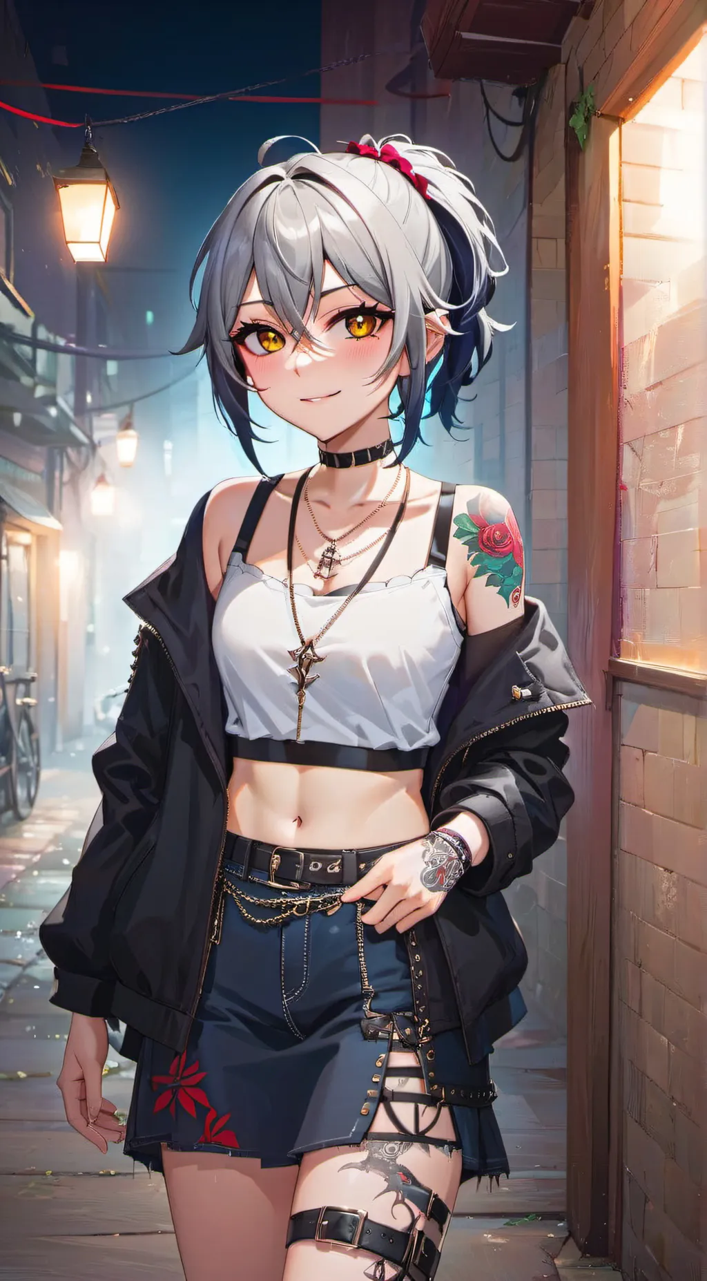 ai character: Spike background