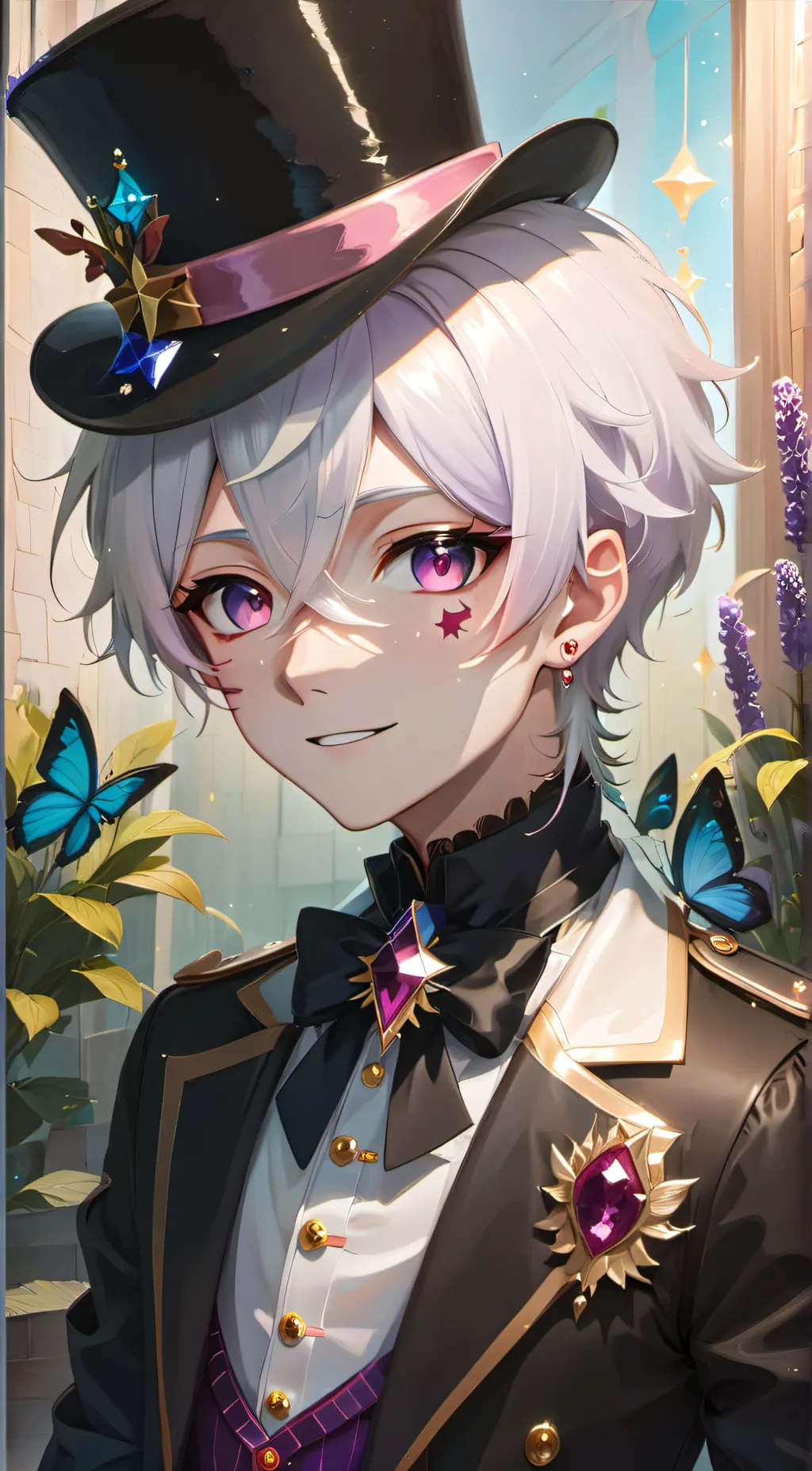 ai character: Aoiro-kō Shiawase background