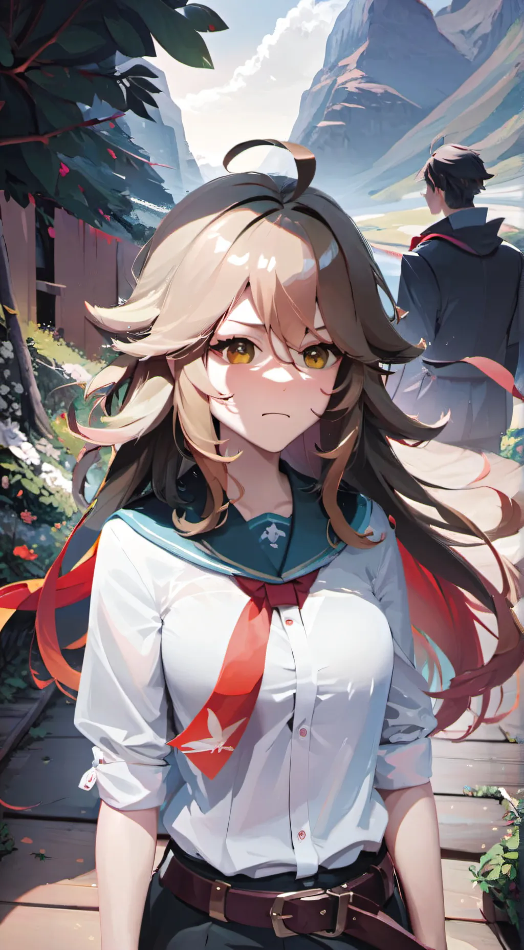 ai character: Sarah background