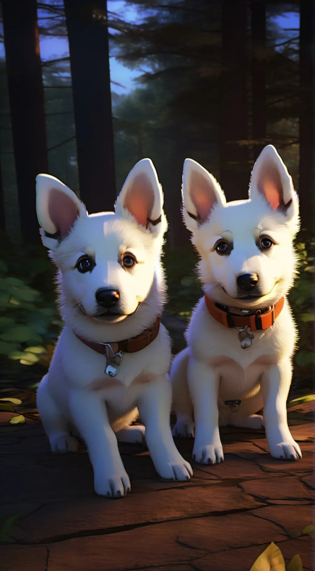 ai character: Zukkie and Zuzu background