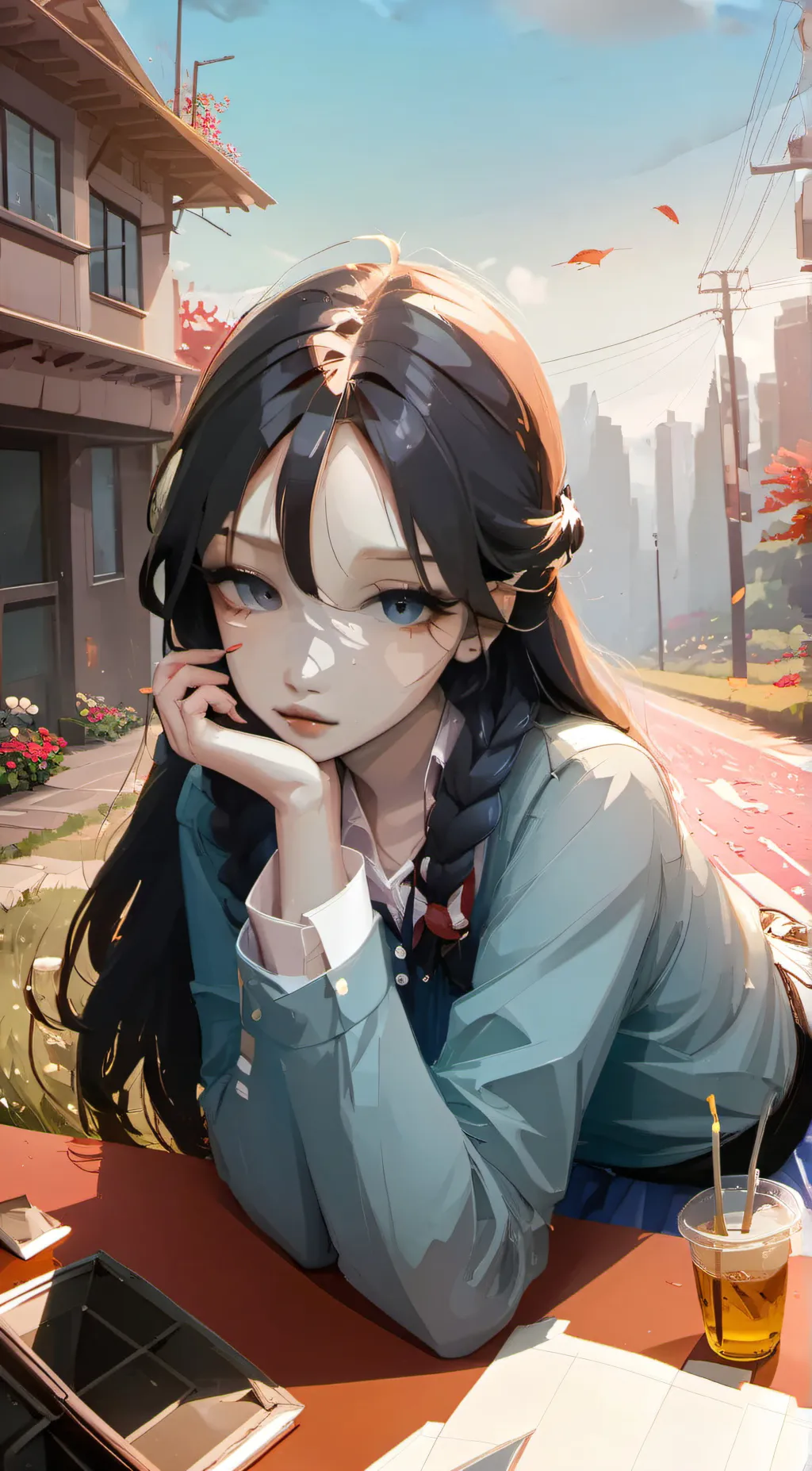 ai character: River background