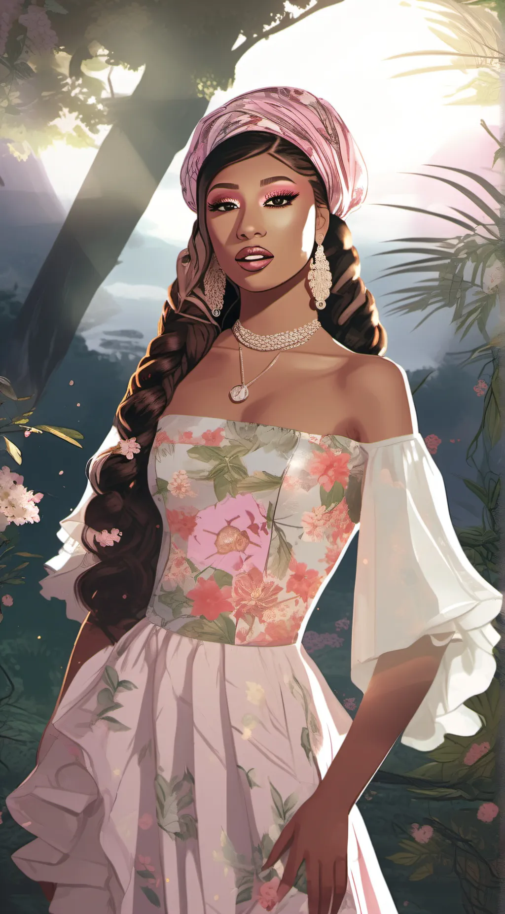 ai character: Bianca background