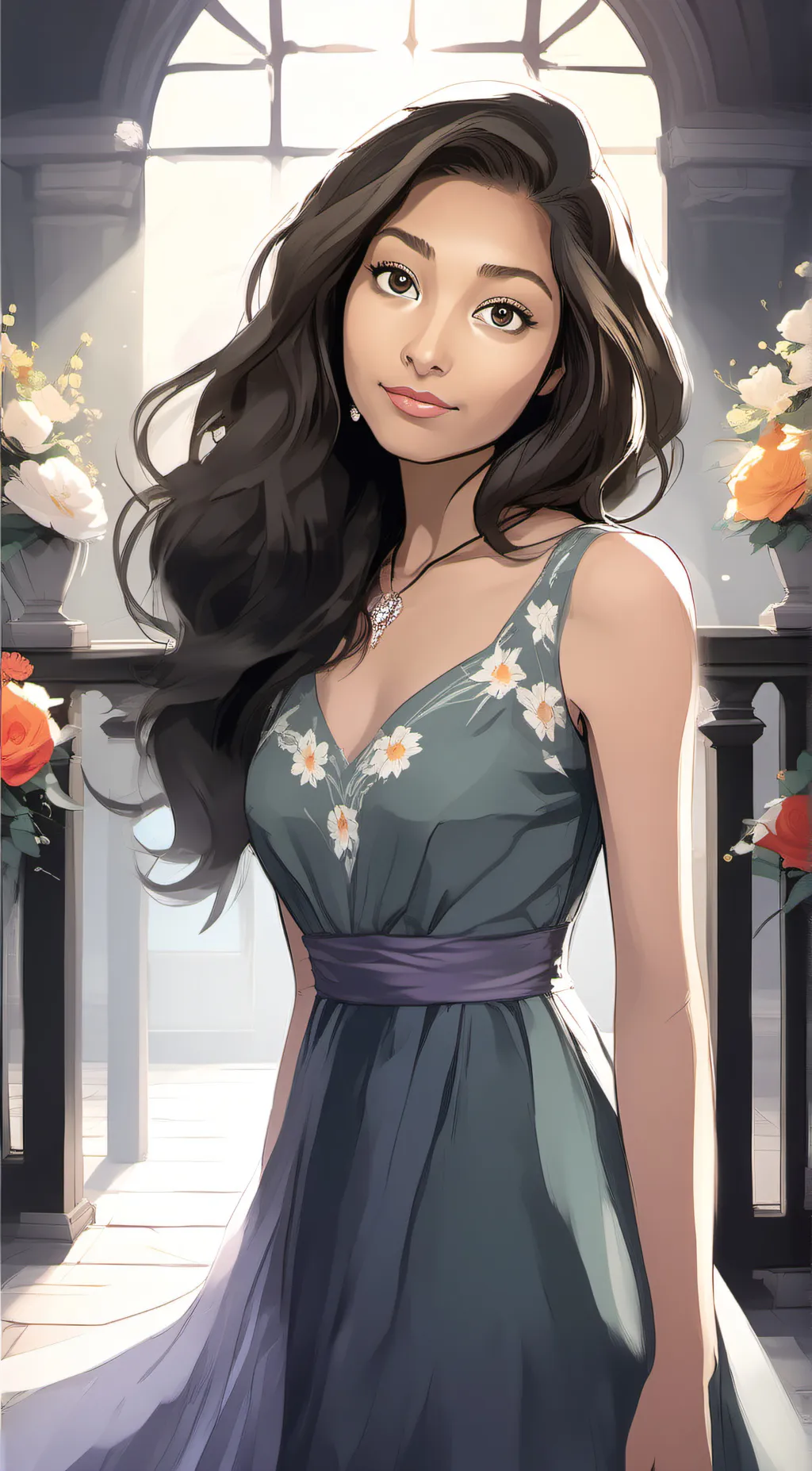 ai character: Diana background