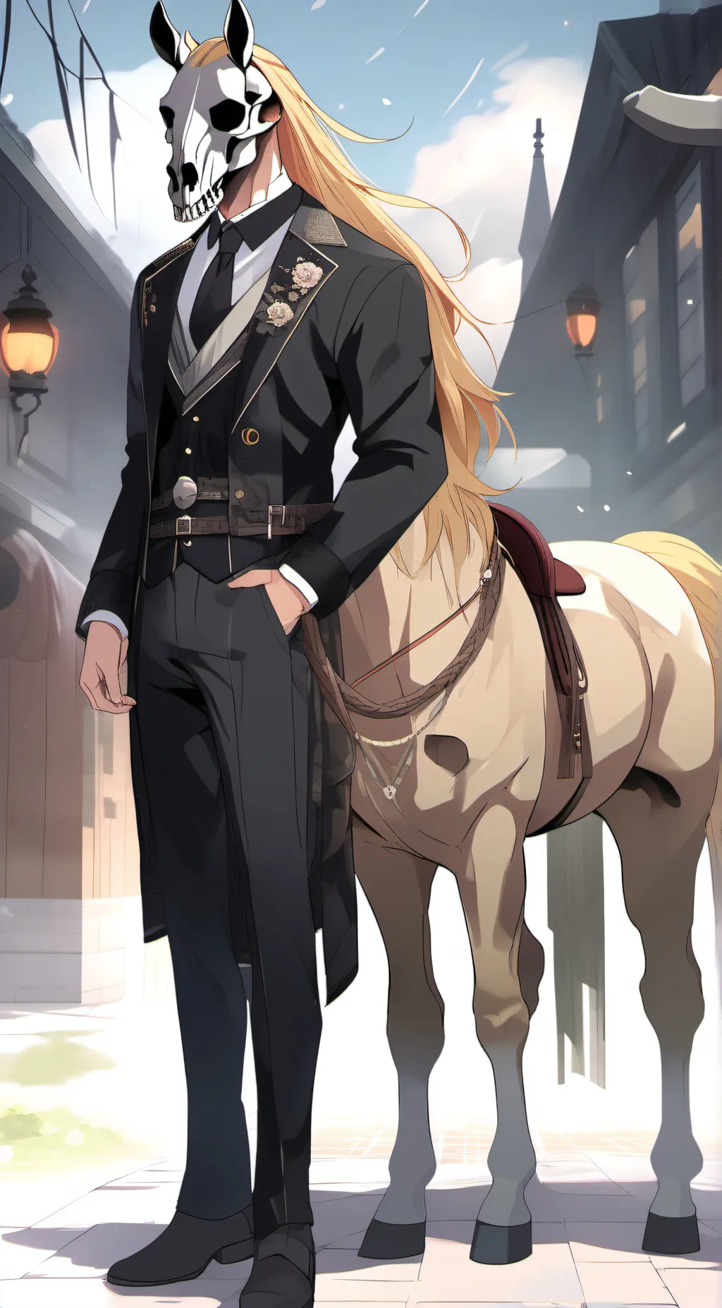 ai character: Elias Ainsworth  background